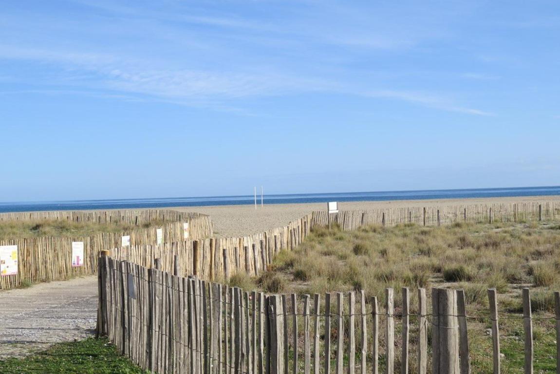 Studio 3 Personnes Acces Direct Plage - Parking Prive - 3Tvp30 Le Barcarès Eksteriør bilde