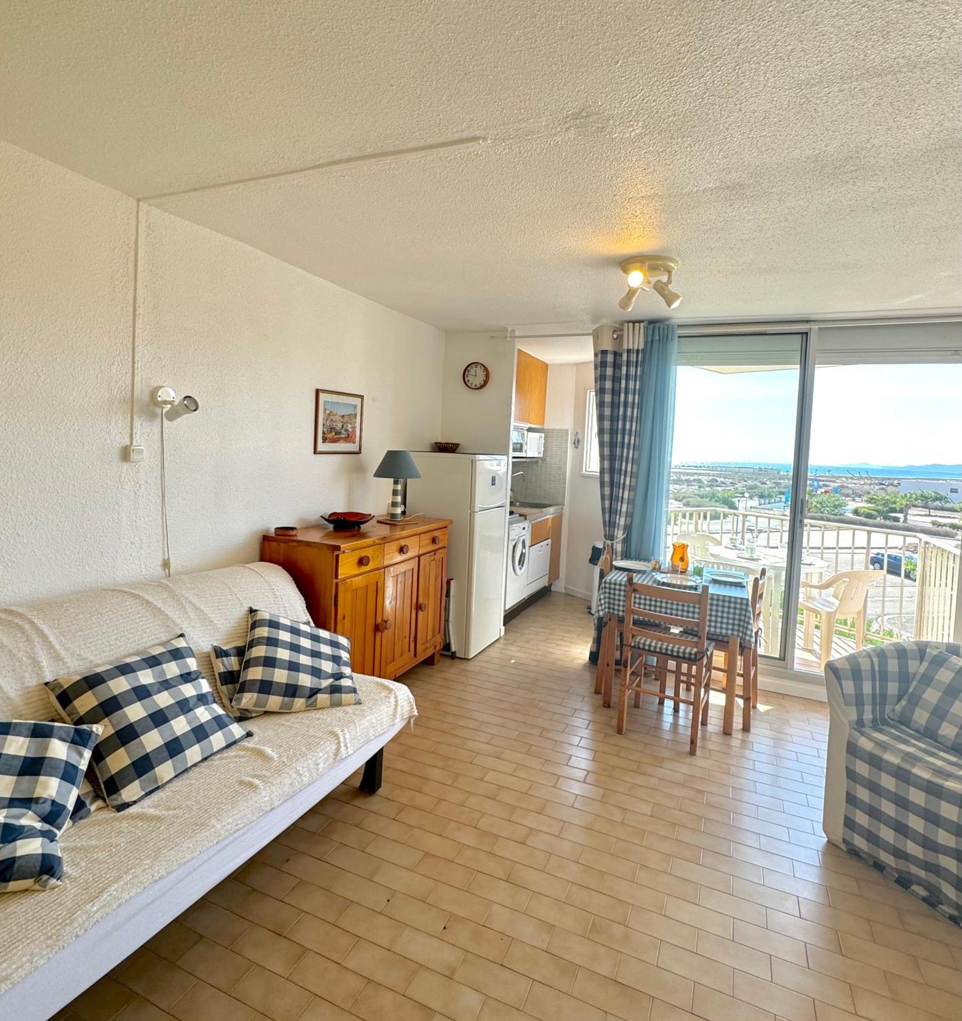 Studio 3 Personnes Acces Direct Plage - Parking Prive - 3Tvp30 Le Barcarès Eksteriør bilde