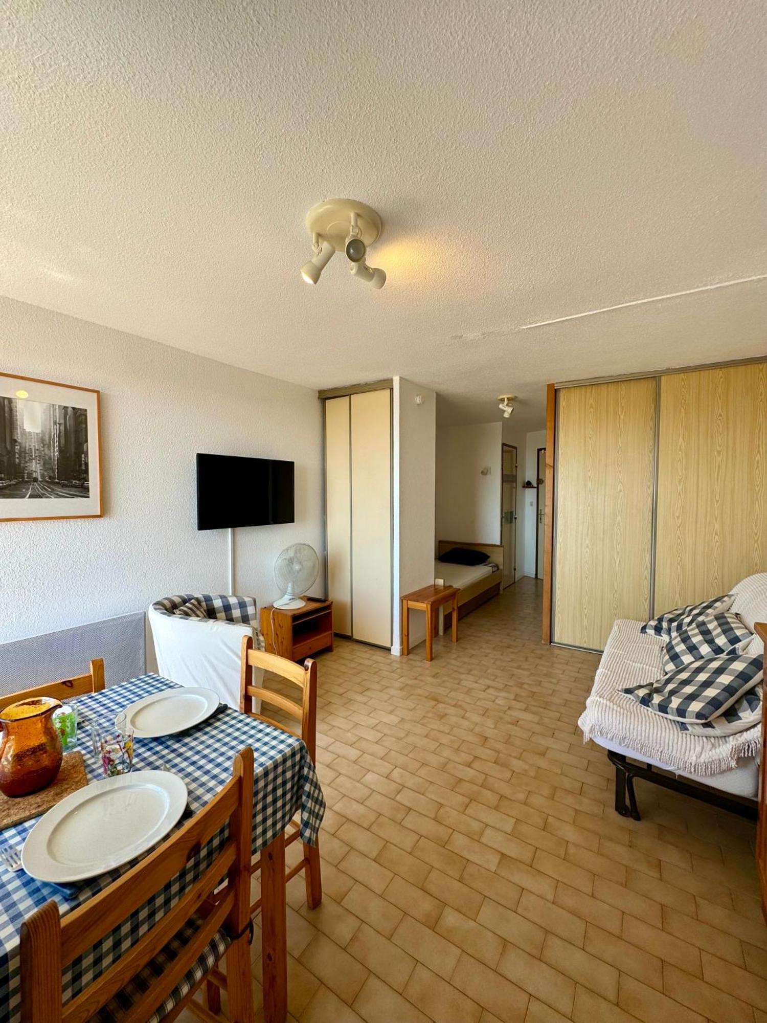 Studio 3 Personnes Acces Direct Plage - Parking Prive - 3Tvp30 Le Barcarès Eksteriør bilde