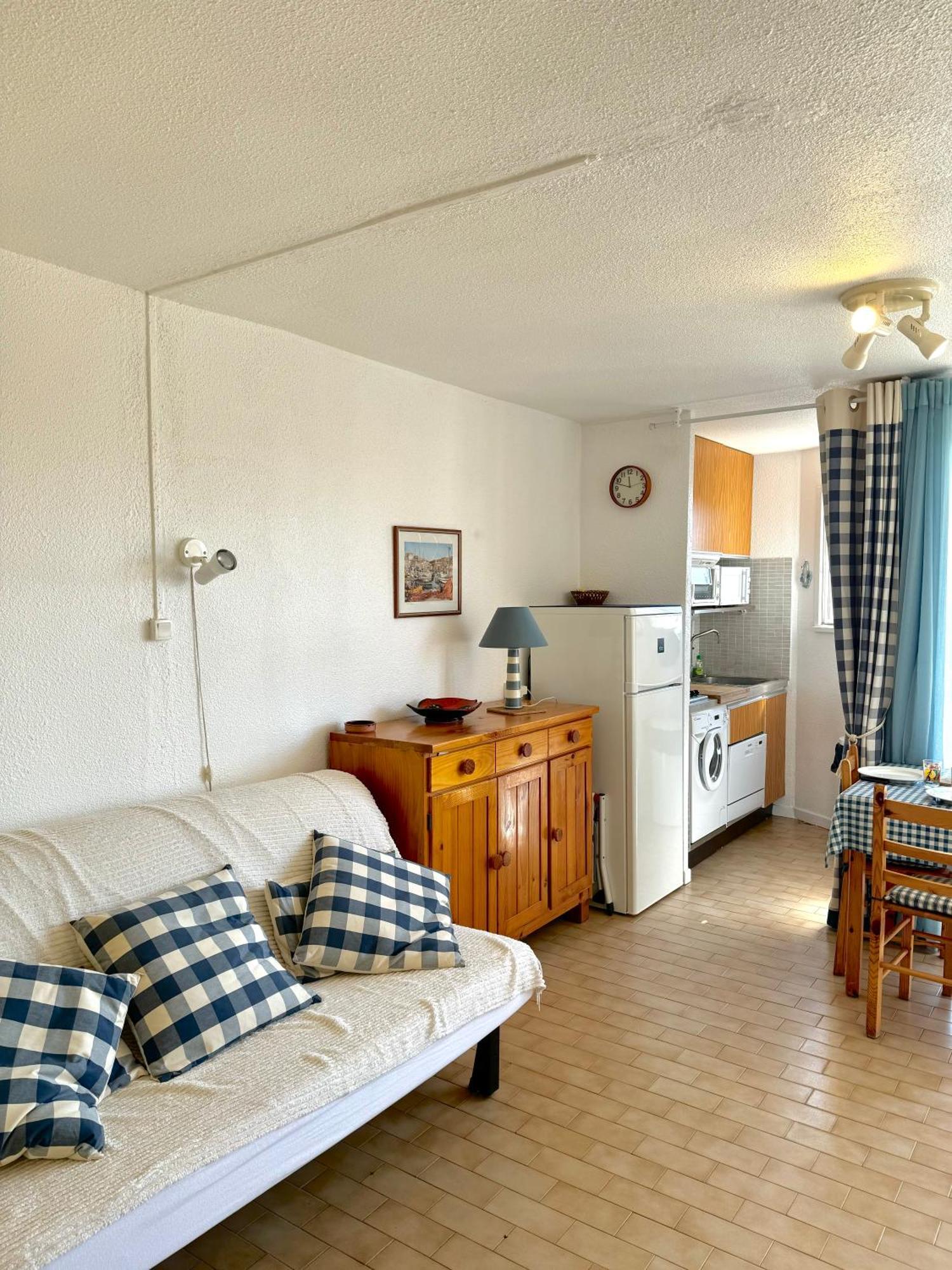 Studio 3 Personnes Acces Direct Plage - Parking Prive - 3Tvp30 Le Barcarès Eksteriør bilde