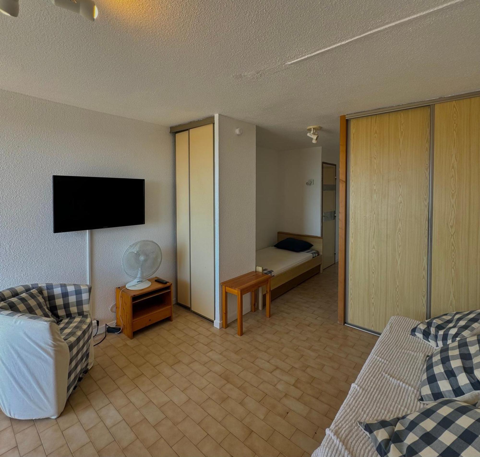 Studio 3 Personnes Acces Direct Plage - Parking Prive - 3Tvp30 Le Barcarès Eksteriør bilde